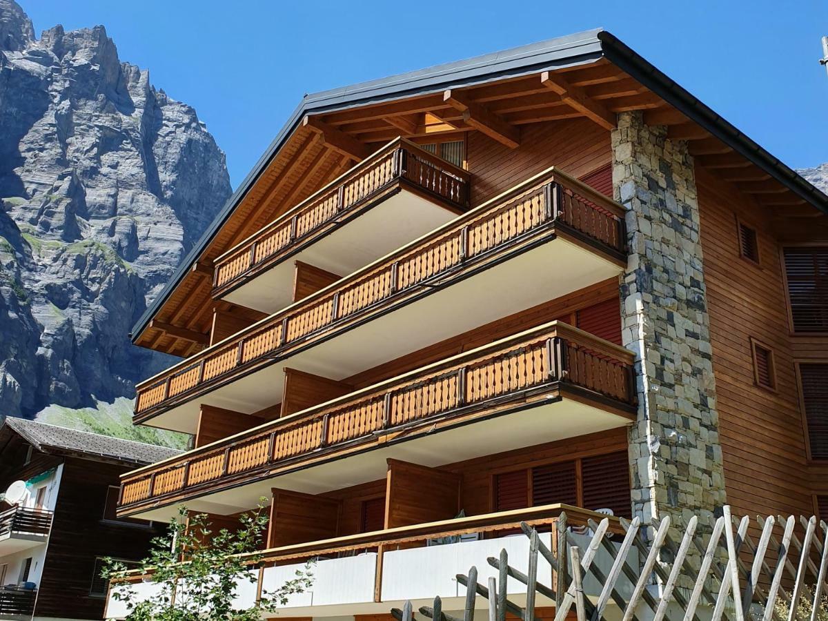 Moderne Wohnung Im Zentrum Von Leukerbad, Haus Topas Exterior photo